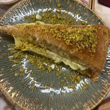 Baklava with pistachios